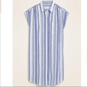 Blue and white striped Old Navy Dress